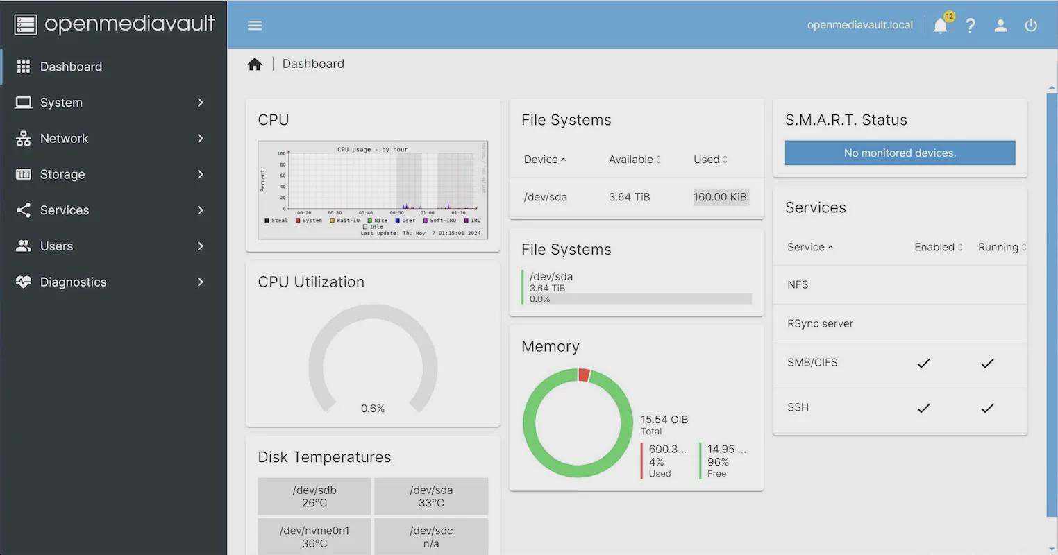 openmediavault 2026 - NAS DIY en 2026 : quel système choisir ?