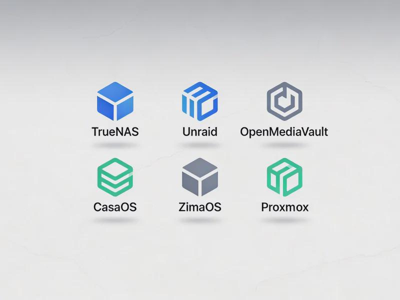 NAS DIY OS - NAS DIY en 2026 : quel système choisir ?