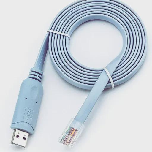 Le câble console : un câble RJ45 qui n'a (presque) rien à voir avec les autres