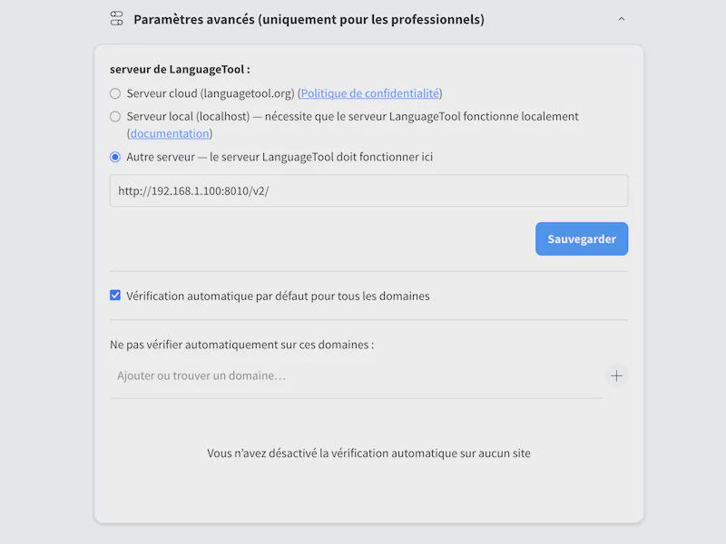 languagetool - Installer LanguageTool sur un NAS (Synology)