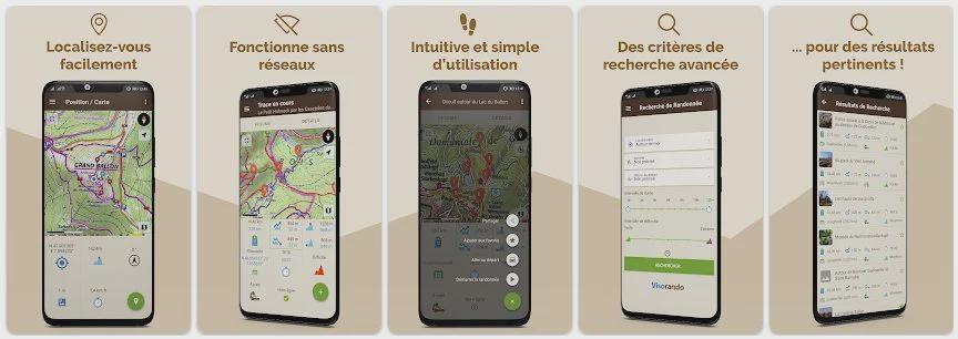 10 applications de randonnée pour tous les amateurs de sorties en plein air - Visorando