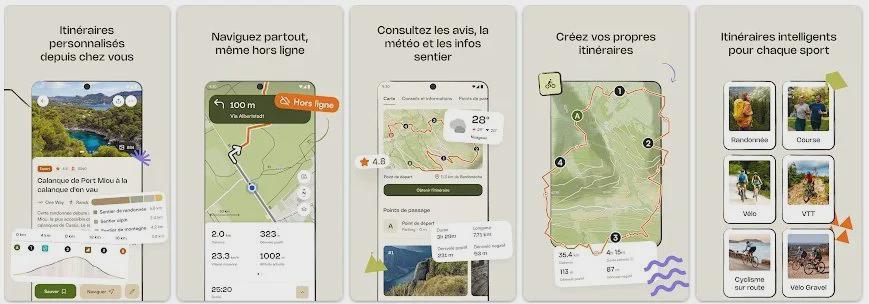 10 applications de randonnée pour tous les amateurs de sorties en plein air - Komoot