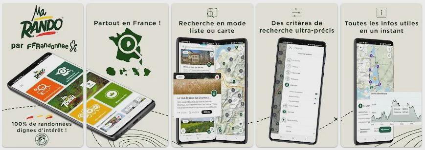 10 applications de randonnée pour tous les amateurs de sorties en plein air - Marando Ffrandonnee